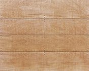 rough sawn okoume wood garage door design option