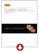 classic wood collection complete configurations models 44, 20, 10 brochure