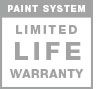 limited lifetime warranty on garage door paint system