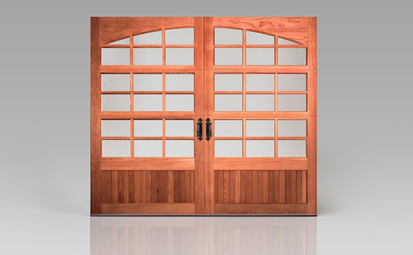 custom residential wood garage doors knoxville tn
